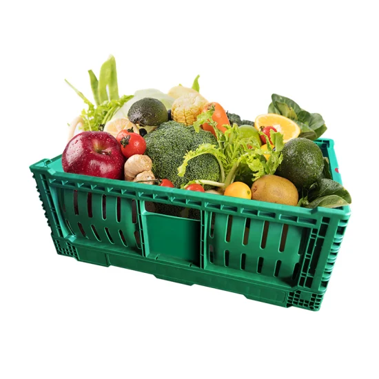 Precio resistente de la caja de los cajones plásticos de la cesta de malla del volumen de negocios del vidrio de la comida para la venta para el almacenamiento